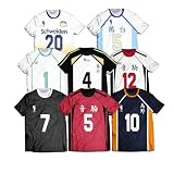 [Ycdta] ハイキュー tシャツ 半袖 ユニフォーム 烏野 音駒 梟谷 稲荷崎 青葉城西 白鳥沢 井闥山 鴎台 コスプレ衣装 夏服 インナーシャツ 記念シャツ 日常 カジュアル ゆったり 男女兼用 (L,7) [並行輸入品]