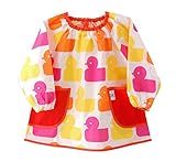 渡嘉毛織 nordic-Japan スモック アヒル・ピンク 100cm