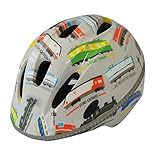 TETE　 小学生向けの自転車用ヘルメット　Amity（ アミティ）　 トレイン　グレー 【サイズ】54～57cm　重量 : 約300g　使用年齢目安　6歳以上
