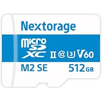 Amazon | Nextorage 日本メーカー UHS-II microSD U3 V60 512GB 動画