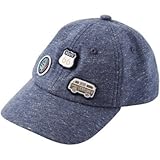 Carter's(カーターズ) パッチワークベースボールハット ブルー 小物 0～3ヶ月【並行輸入】