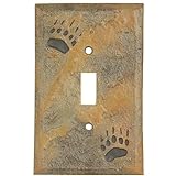 BearトラックLodge単一スイッチプレートカバー – Wilderness Decor