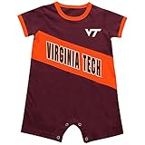 Infants NCAA Virginia Tech Hokiesロンパース（チームカラー）