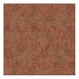 York Wallcoverings LN7594SMP Remington Rose Bouquet Damask 8 X 10 Wallpaper Memo Sample [並行輸入品]