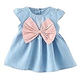 ベビーガールのドレスの6か月-3歳フラワーウェディングプリンセス蝶結びのパーティードレス