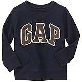 GAP（ギャップ）baby GAP baby GAP kids ロゴ トレーナー 長袖　（ピンク色・紺色・灰色・赤色）【月齢：2歳・3歳・4歳】（並行輸入品） (2YRS（2歳）, 紺色)