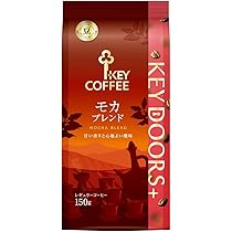 Amazon.co.jp: キーコーヒー KEY DOORS+ モカブレンド 豆 (LP) 150g
