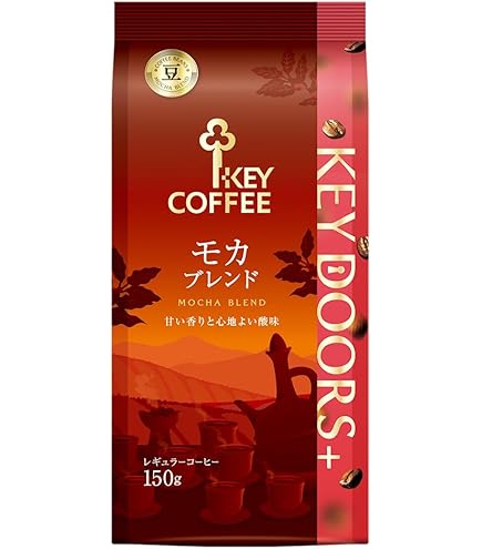 Amazon | キーコーヒー VP(真空パック) KEY DOORS+ モカブレンド(粉