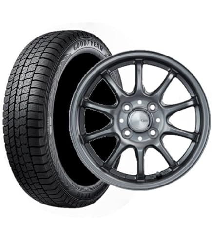 Amazon | 【軽自動車用】 GOODYEAR アイスナビ7 155/65R14 + GAVIALIII