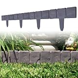 10 Piece Cobblestone Flower Bed Border by Pure Garden [並行輸入品]