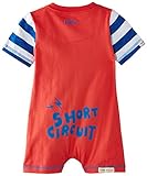 Hatley ハットレイ ボーイズ・アップリケ・ロンパース 半袖ロンパース 70cm マルチカラー 100%綿 DR3ROBO001