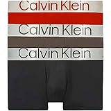 [カルバンクライン] ck ローライズ ボクサーパンツ 3枚セット パック メンズ 男性用 下着 Reconsidered Steel NB3074 [並行輸入品]