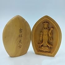 【フォロー割・新品】 香合仏　七面天女　白檀　仏龕　懐中仏　吉祥天女 セール・新品】 香合仏 真言宗 白檀 仏龕 懐中仏 真言宗三尊