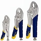 IRWIN Tools VISE-GRIP Locking Pliers Set, Fast Release, 3-Piece with Kitbag (1771882) Irwin Tools [並