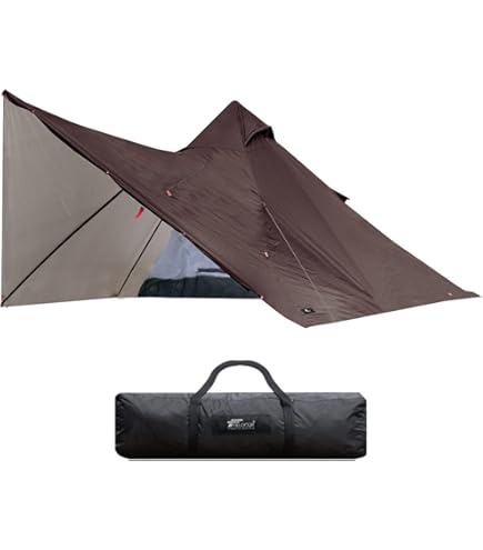 Amazon | FIELDOOR アウトレット フォークテント280 プラス 【T/C 難燃