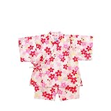 ミキハウス (MIKIHOUSE) 女の子　女児　浴衣　花柄　12-7502-84　90㎝　白