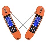 Dr。Meter食品温度計 2-pack イエロー DTH-104A-2