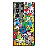 CASETiFY インパクトケース for Samsung Galaxy S23 Ultra - Fun Friends By Jon Burgerman - ブラック