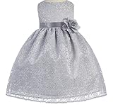 Aki_Dress DRESS ベビー・ガールズ US サイズ: 12 Months カラー: シルバー