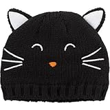 Carter's(カーターズ) ニットキャットハット ブラック 小物 0～3ヶ月【並行輸入】
