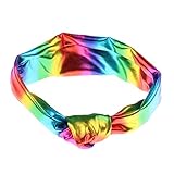 Prettyia 弓　ヘアバンド　虹　新生児　ヘッドバンド　子供　　クラウン　ヘッドバンド　キッズ　女の子　贈り物　全3色 - 3