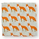 Milk Barn Baby Swaddle Baby Blanket Orange Fox by Milk Barn [並行輸入品]