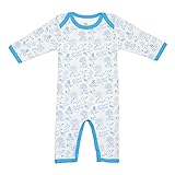 Apple Park Organicコットンカバーオール、ベビーBoy US サイズ: L カラー: ブルー
