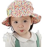 KRY 赤ちゃん 帽子 日よけ 子供サンバイザー 赤ちゃんキャップ ベビー ハット 帽子 ベビー 春 夏 ギッズ キャップ 子供用帽子 バケットハット ハット女の子1歳～4歳 可愛い おしゃれ 赤ちゃ