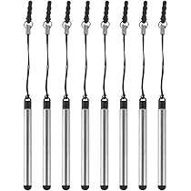 Amazon.co.jp: VILLCASE 8個 伸縮式 スタイラスペン タッチペン 静電