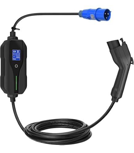 Amazon.co.jp: 電気自動車 充電ケーブル、 EV充電器 ケーブル