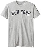 MLB新しいYork Yankees ' 47ブランドメンズFieldhouse Basic Tee、スタイル2、スモール、グレー