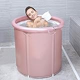 AMOS 大人のクリップネットホルダー折りたたみバスバケットインフレータブルプラスチックバスバー ( 色 : ローズゴールド )