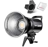 Godox SL-60W 60W LEDビデオライト ボーウェンスマウント CRI95+ Qa>90 5600±300K BD-04バーンド