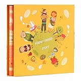 記念本- フォトアルバム、800枚の写真、家族のベビーグロースウェディング大容量アルバムブック (色 : C)