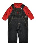 U.S. Polo Assn PANTS ベビー・ボーイズ カラー: レッド