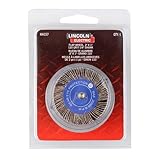 Lincoln Electric KH157 Mounted Abrasive Flap Wheel, Round Shank, Aluminum Oxide, 2 Diameter x 1 Widt