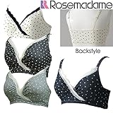 ローズマダム(Rosemadame) マタニティハーフトップ 【DENIM DOT】 クロスオープン ネイビー L 112-8606-01