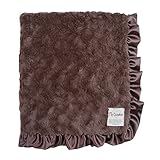 マイブランキー / Luxe Bella W/Ruffle ラックス ベラ ベビー ギフト myblankee マイ ブランキー ブランケット 07/Brown [並行輸入品]