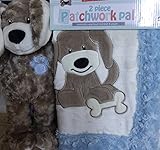 Little MiraclesパッチワークPalリバーシブルアップリケBlanket and Plush – 子犬犬