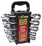 10 Piece Stubby Combination Wrench Set [並行輸入品]