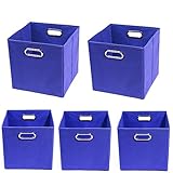 Modern Littles Organization Bundle-5 Storage Bins, Bold Blue by Modern Littles