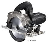日立工機 深切り丸のこ のこ刃径165mm AC100V 1050W 切込み深さ調整機構 LEDライト付 ブラック のこ刃別売り 本体のみ C6MBYA2(NB)