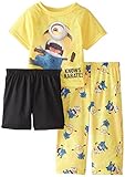 Despicable Me Little Boys ' Toddler「空手Minion」3ピースパジャマセット