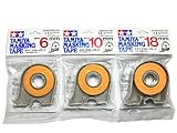 タミヤ マスキングテープ ６㎜+１０㎜+１８㎜ ケース付きセット