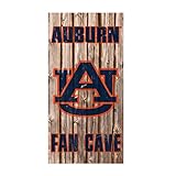 オーバーンタイガースファンCave Wood Sign