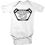 Smooth Industries MX Romper Dads Pit Board 12-18 Months by Smooth Industries [並行輸入品]
