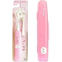 Amazon.co.jp: ハピカ 電動歯ブラシ ハードケースセット ちい かわいい