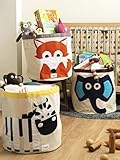 3 Sprouts Storage Bin, Blue Elephant by NUWA