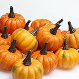工場直接クラフトバッグ16の人工Fall Harvest Mini Pumpkins