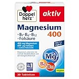 Doppelherz Magnesium 400 + B1 + B6 + B12 + Folsﾃ､ure 30 pcs